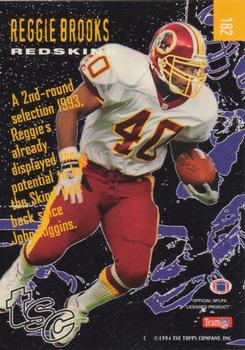 1994 Stadium Club - Super Teams Super Bowl XXIX #182 Reggie Brooks Back