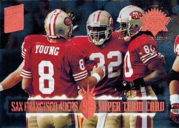 1994 Stadium Club - Super Teams Super Bowl XXIX #25 San Francisco 49ers Front