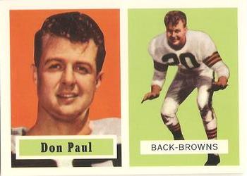 1994 Topps Archives 1957 #114 Don Paul  Front
