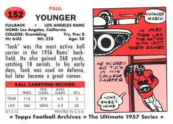 1994 Topps Archives 1957 #152 Paul Younger Back