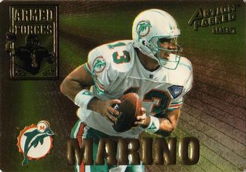1995 Action Packed - Armed Forces Braille #AF2 Dan Marino Front