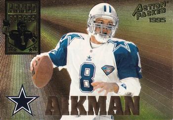 1995 Action Packed - Armed Forces Braille #AF3 Troy Aikman Front