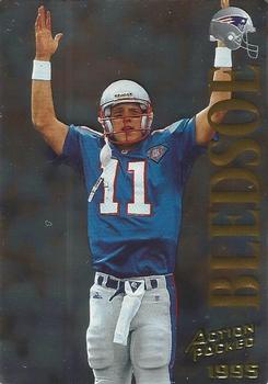 1995 Action Packed - Quick Silver #3 Drew Bledsoe Front