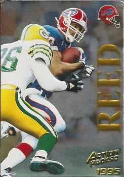1995 Action Packed - Quick Silver #29 Andre Reed Front