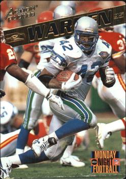 1995 Action Packed Monday Night Football #65 Chris Warren Front