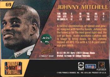 1995 Action Packed Monday Night Football #69 Johnny Mitchell Back