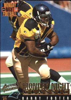 1995 Action Packed Monday Night Football #120 Barry Foster Front