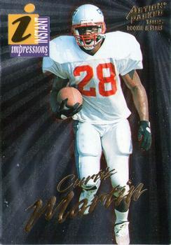 1995 Action Packed Rookies & Stars - Instant Impressions #10 Curtis Martin Front