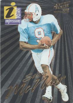 1995 Action Packed Rookies & Stars - Instant Impressions #2 Steve McNair Front