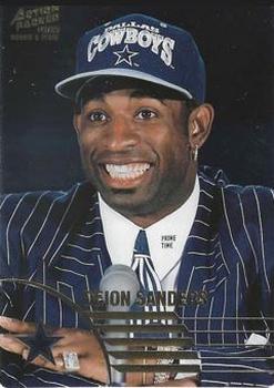 1995 Action Packed Rookies & Stars - Stargazers #23 Deion Sanders Front