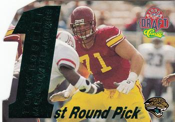 1995 Classic NFL Rookies - Die Cuts #2 Tony Boselli Front