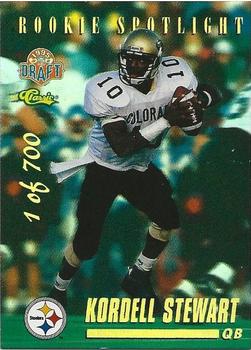 1995 Classic NFL Rookies - Rookie Spotlight Holofoils #RS7 Kordell Stewart Front