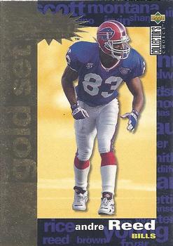 1995 Collector's Choice - You Crash the Game Gold Set Exchange #C24 Andre Reed Front
