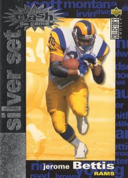 1995 Collector's Choice - You Crash the Game Silver Set Exchange #C16 Jerome Bettis Front