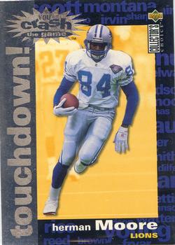 1995 Collector's Choice - You Crash the Game Silver Touchdown! Exchange #C30 Herman Moore Front