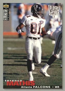 1995 Collector's Choice - Player's Club #104 Terance Mathis Front