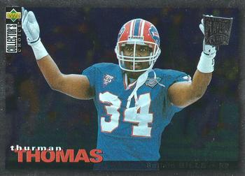 1995 Collector's Choice - Platinum Player's Club #79 Thurman Thomas Front