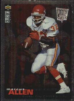 1995 Collector's Choice - Platinum Player's Club #145 Marcus Allen Front