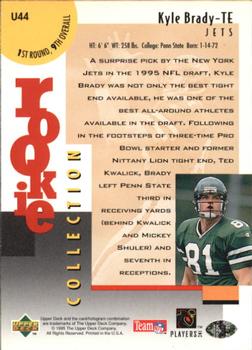 1995 Collector's Choice Update - Gold #U44 Kyle Brady Back