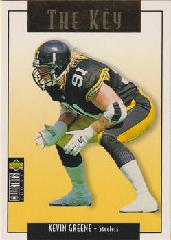 1995 Collector's Choice Update - Gold #U81 Kevin Greene Front