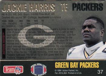 1994 Action Packed #37 Jackie Harris Back