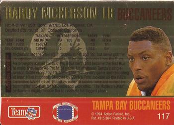1994 Action Packed #117 Hardy Nickerson Back