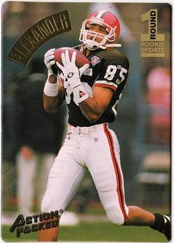 1994 Action Packed #148 Derrick Alexander Front