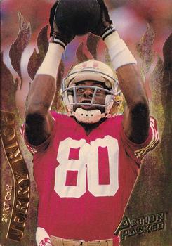 1994 Action Packed - 24K Gold #G21 Jerry Rice Front
