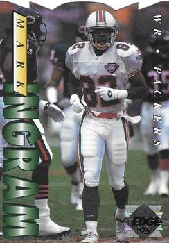1995 Collector's Edge - Die Cuts #72 Mark Ingram Front
