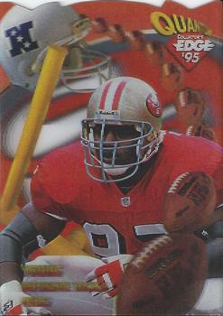 1995 Collector's Edge - EdgeTech Quantum Motion Die Cuts #31 Bryant Young Front