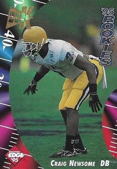 1995 Collector's Edge - Rookies 22K Gold #20 Craig Newsome Front
