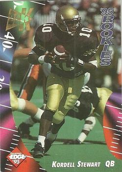 1995 Collector's Edge - Rookies 22K Gold #21 Kordell Stewart Front