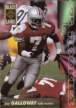 1995 Collector's Edge - Rookies Black Label #17 Joey Galloway Front
