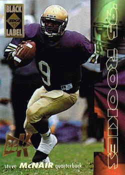 1995 Collector's Edge - Rookies Black Label 22K Gold #6 Steve McNair Front