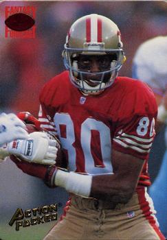 1994 Action Packed - Fantasy Forecast #FF6 Jerry Rice Front