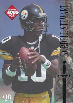 1995 Collector's Edge Excalibur - Draft Day Silver #DD-11 Kordell Stewart Front
