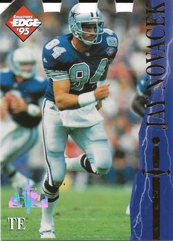 1995 Collector's Edge Excalibur - Die Cuts Sword and Stone Diamond #20 Jay Novacek Front