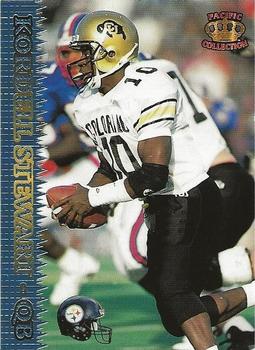 1995 Pacific - Blue #68 Kordell Stewart Front
