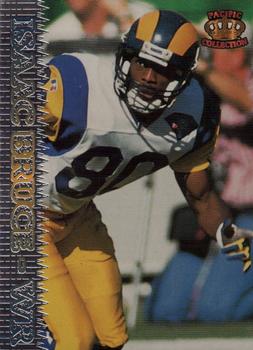 1995 Pacific - Platinum #390 Isaac Bruce Front