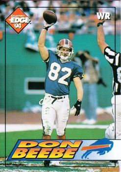 1994 Collector's Edge #7 Don Beebe Front