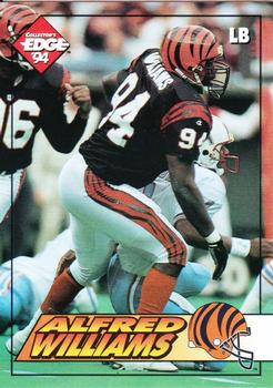 1994 Collector's Edge #28 Alfred Williams Front