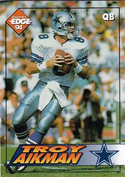 1994 Collector's Edge #41 Troy Aikman Front