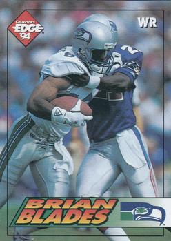 1994 Collector's Edge #183 Brian Blades Front