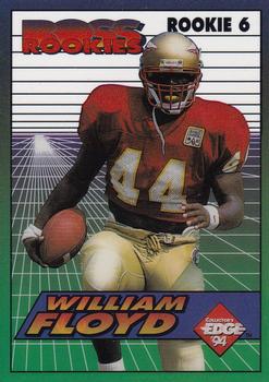 1994 Collector's Edge - Boss Rookies #6 William Floyd Front