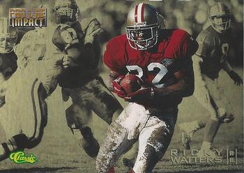 1995 Pro Line - Impact Gold #I-19 Ricky Watters Front