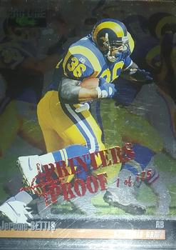 1995 Pro Line - Printer's Proofs Silver #303 Jerome Bettis Front
