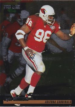 1995 Pro Line - Silver #305 Clyde Simmons Front