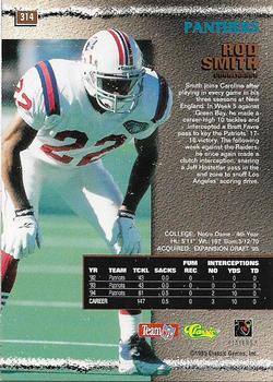 1995 Pro Line - Silver #314 Rod Smith Back