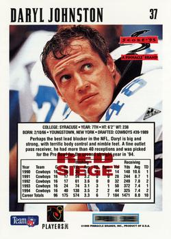 1995 Score - Red Siege #37 Daryl Johnston Back