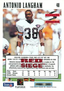 1995 Score - Red Siege #48 Antonio Langham Back